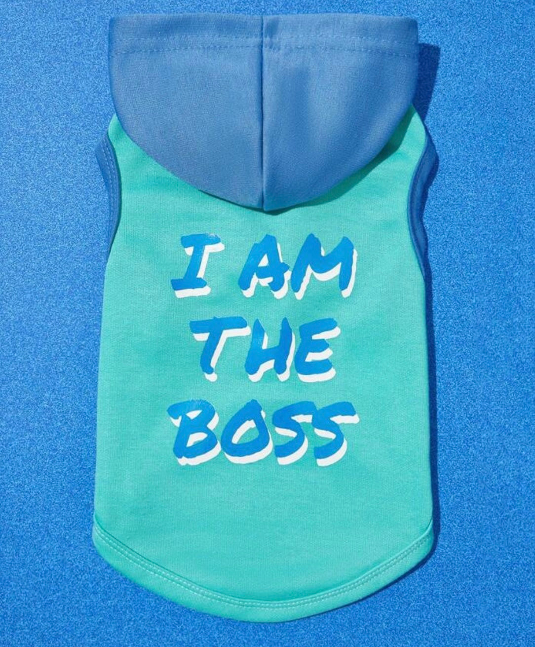 I Am The Boss Hooded Sleeveless Vest