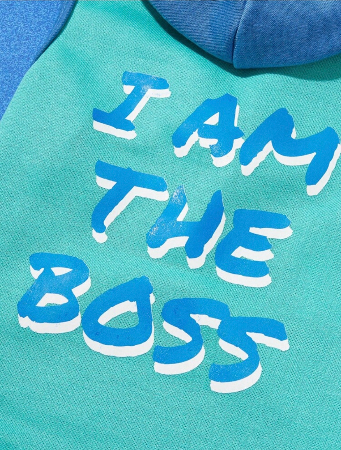 I Am The Boss Hooded Sleeveless Vest