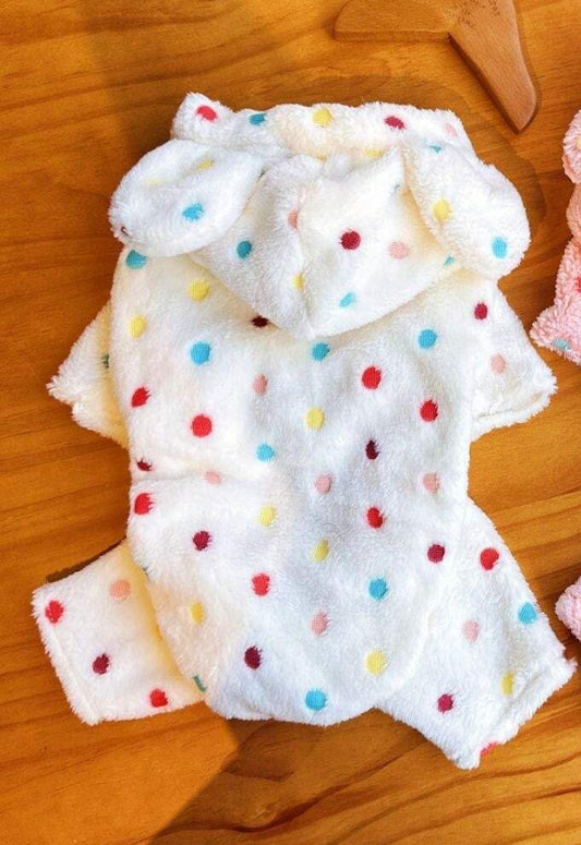 Colorful Bunny Ears Jumpsuit